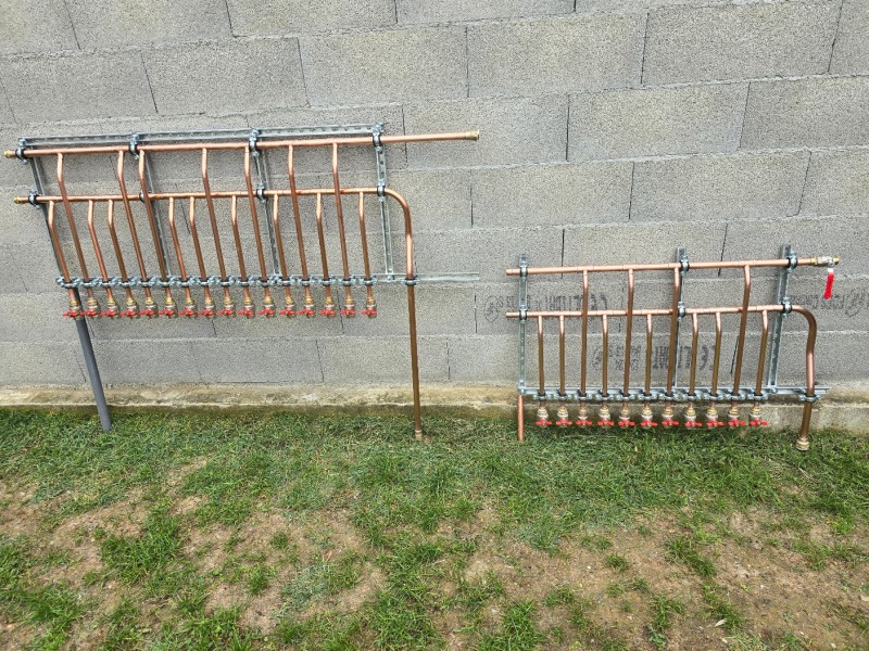 Création d'un collecteur de plomberie chez notre client à Plaisance-du-Touch 31830 en Haute-Garonne