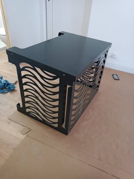 Installation d'un cache climatisation pour unité extérieure à Lacroix-Falgarde en Haute-Garonne